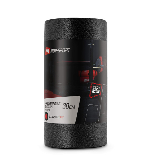 Масажний ролик  Hop-Sport HS-E030YG EPE 30 см black - фото №6